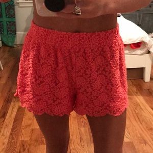 Soft coral FP shorts!